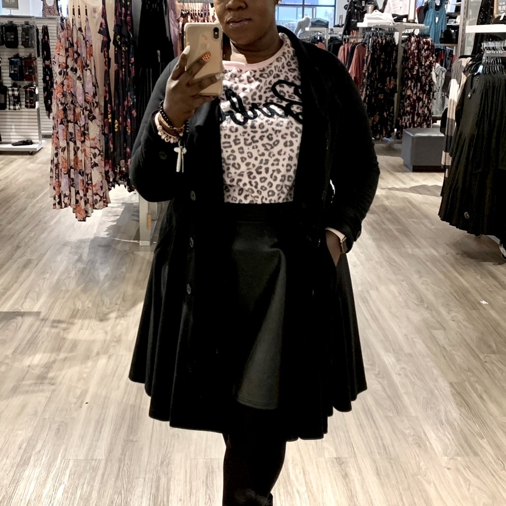 Brushed Ponte Trench Coat